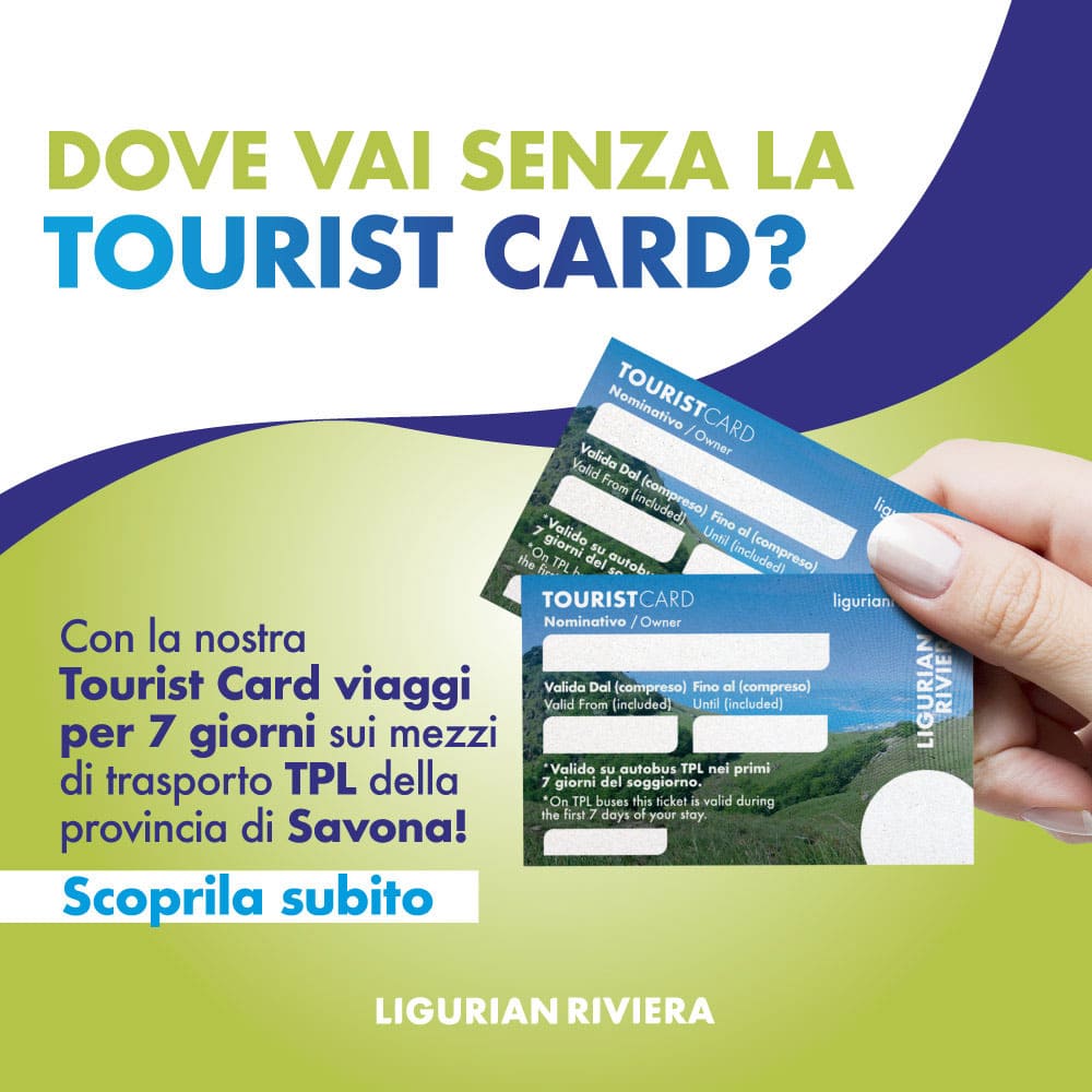 tourist card riviere di liguria